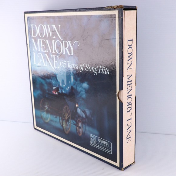 Down Memory Lane 65 Years Of Song Hits 1968 10x Vinyl LP Record Box Set RDA 40-A - Picture 2 of 16